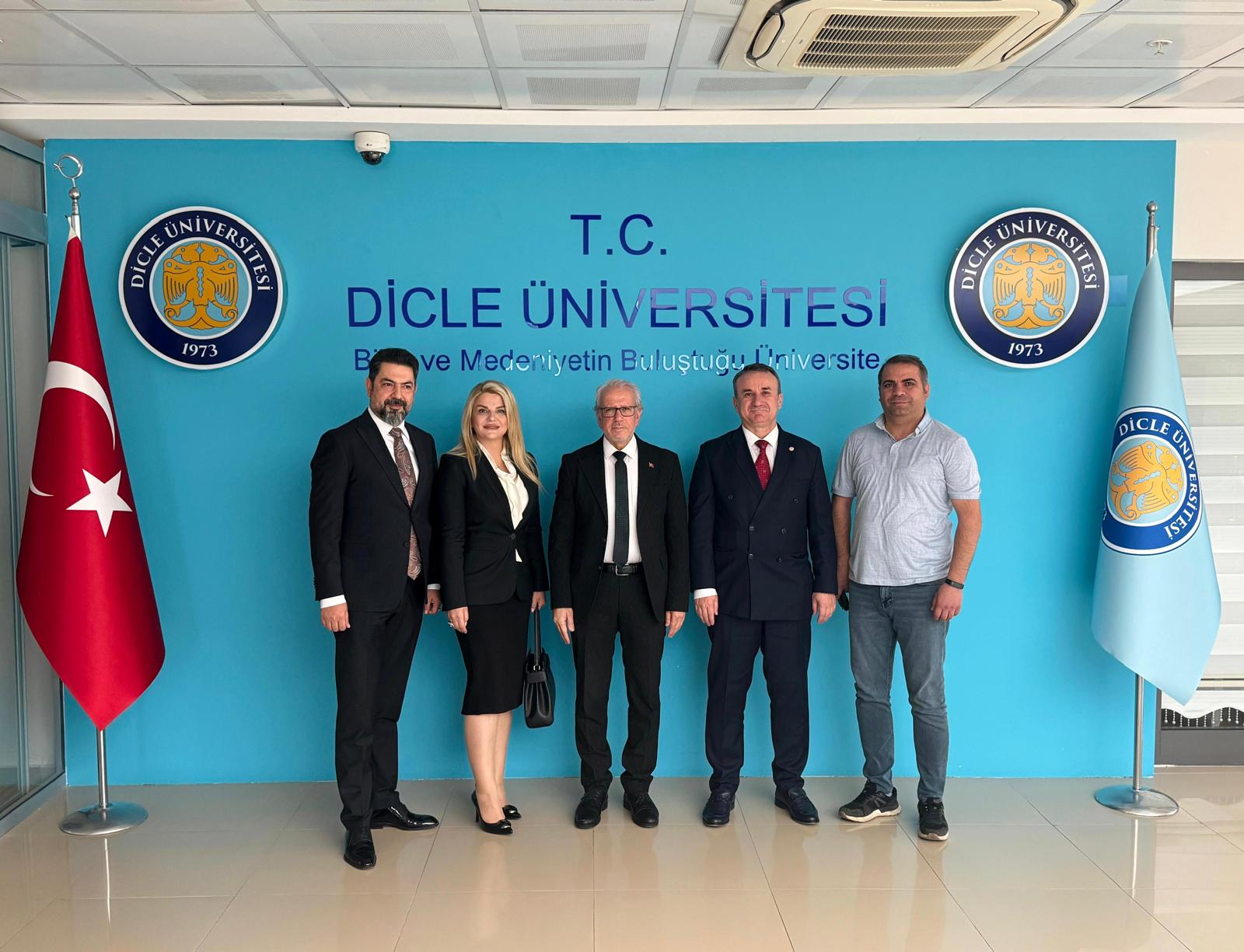 Dicle Üniversitesi Hukuk Fakültesi Dekanı Ziyareti