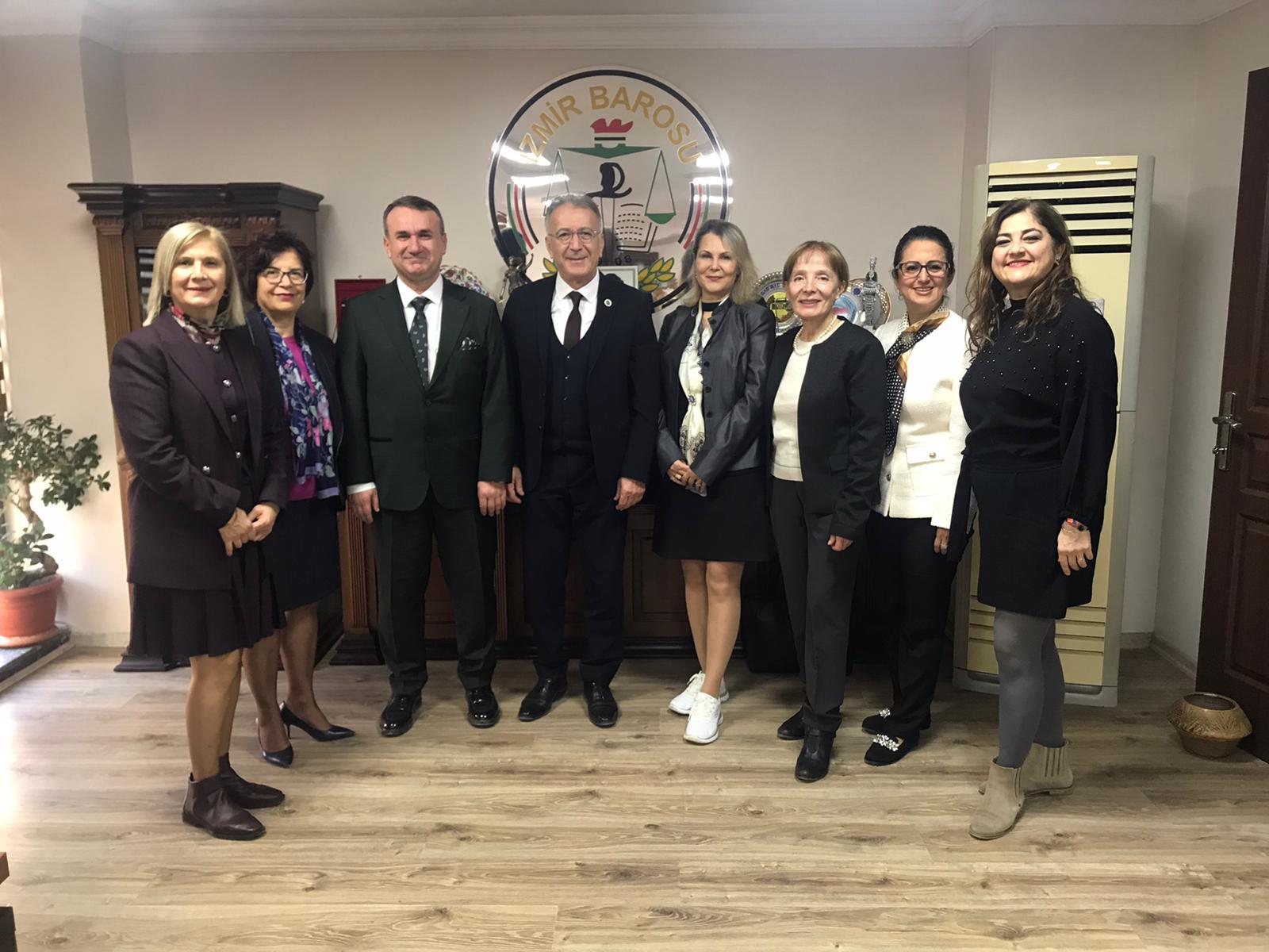 İzmir Barosu Başkanı Ziyareti