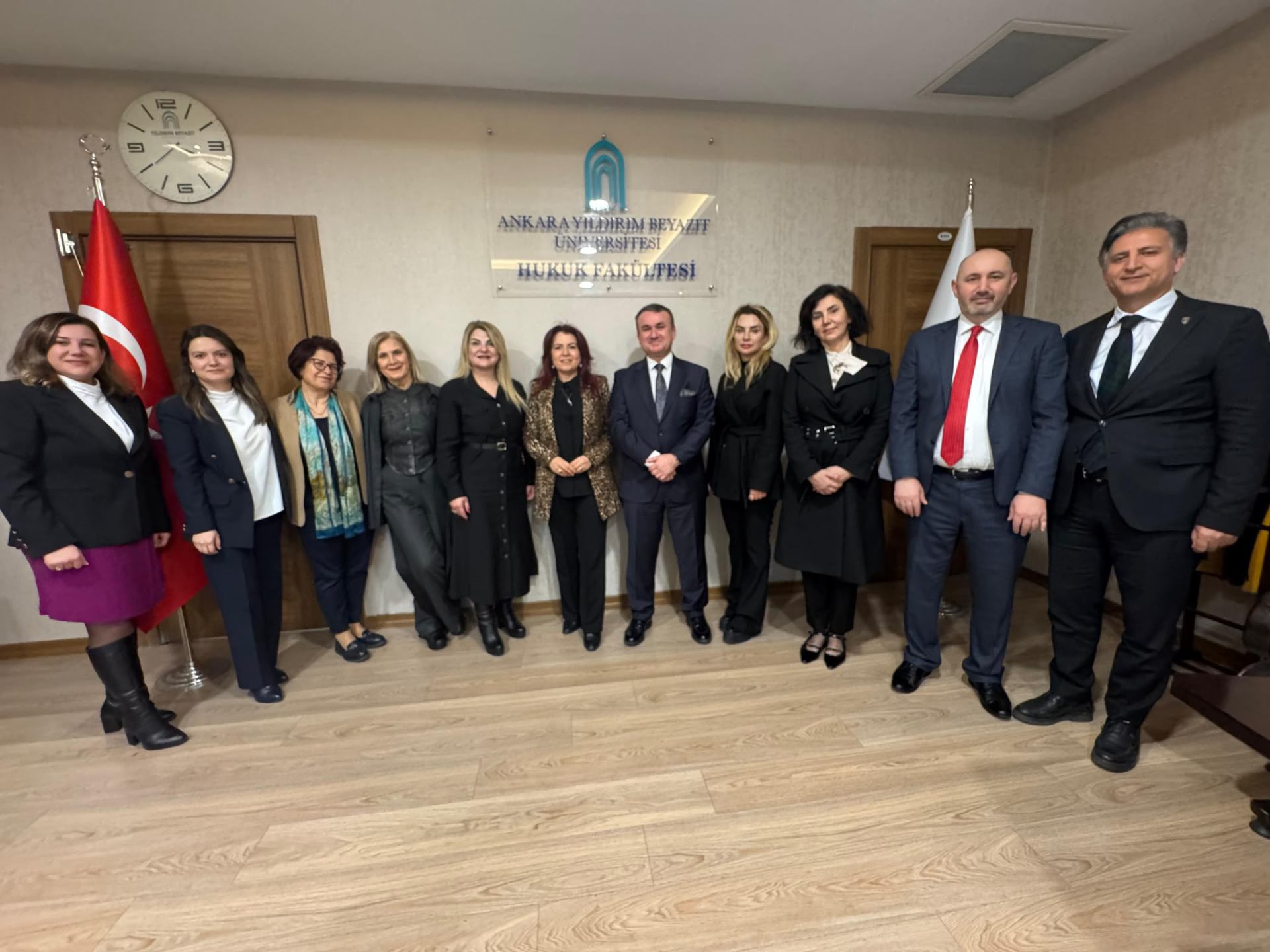 Yıldırım Beyazıt Üniversitesi Hukuk Fakültesi Dekanı ziyareti