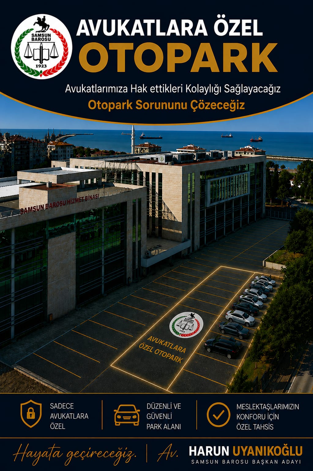 Avukatlara Otopark Alanı