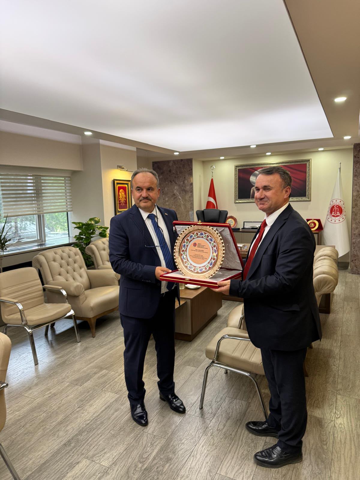 Adalet Bakanlığı Hukuk İşleri Genel Müdürü Ziyareti